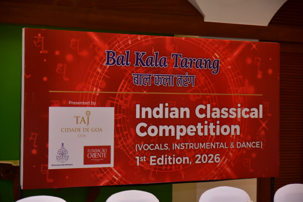 1ª Edição: Bal Kala Tarang: Competição de música clássica indiana